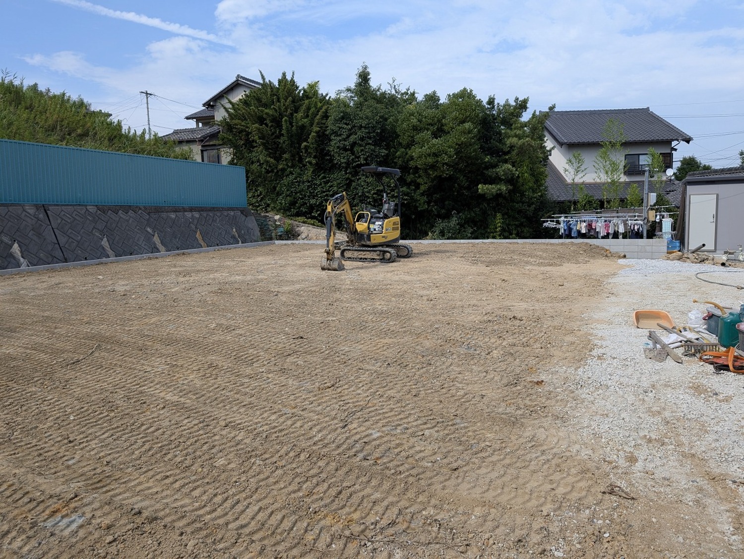 古民家 建替え 新築 解体 造成工事 三世代が住む 農家さん 知多市 岡田