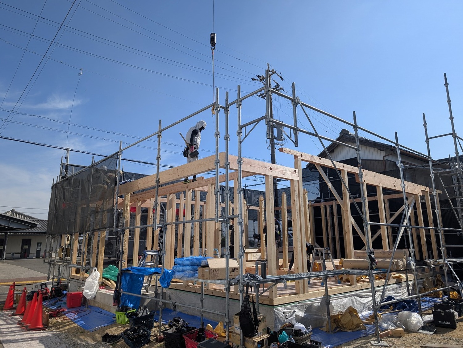 新築注文住宅 小さな平屋建て 大正ロマン 一級建築士と建てる家 高浜市