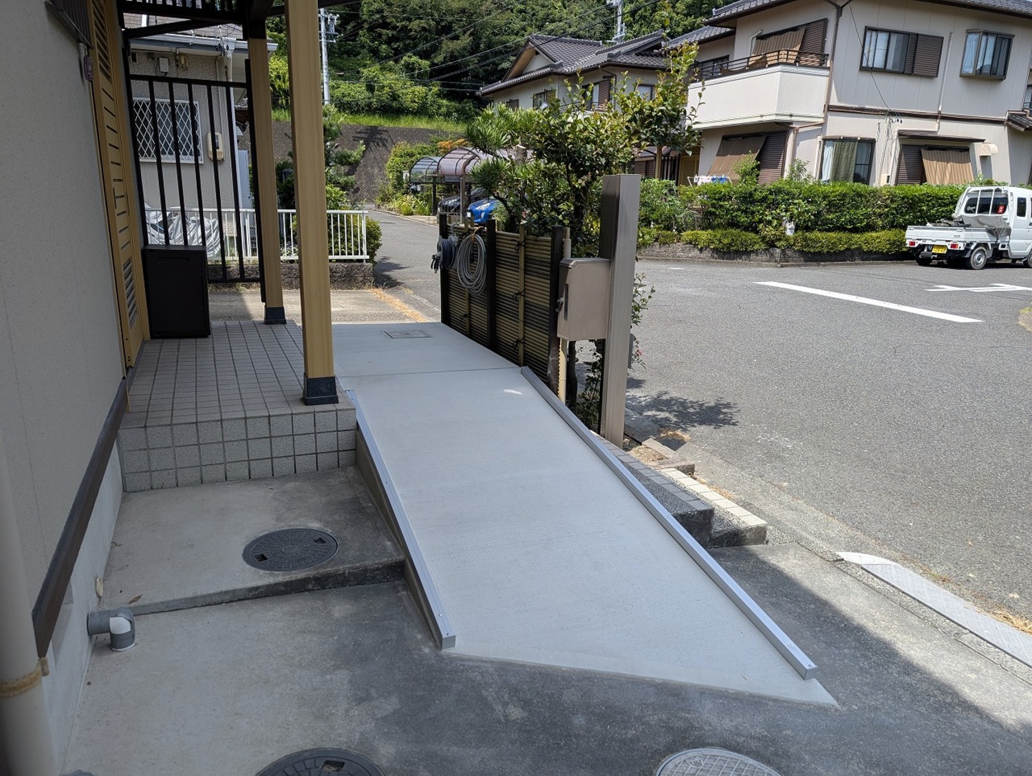 障碍者 介護リフォーム 玄関スロープ 介護保険 補助金 東浦町