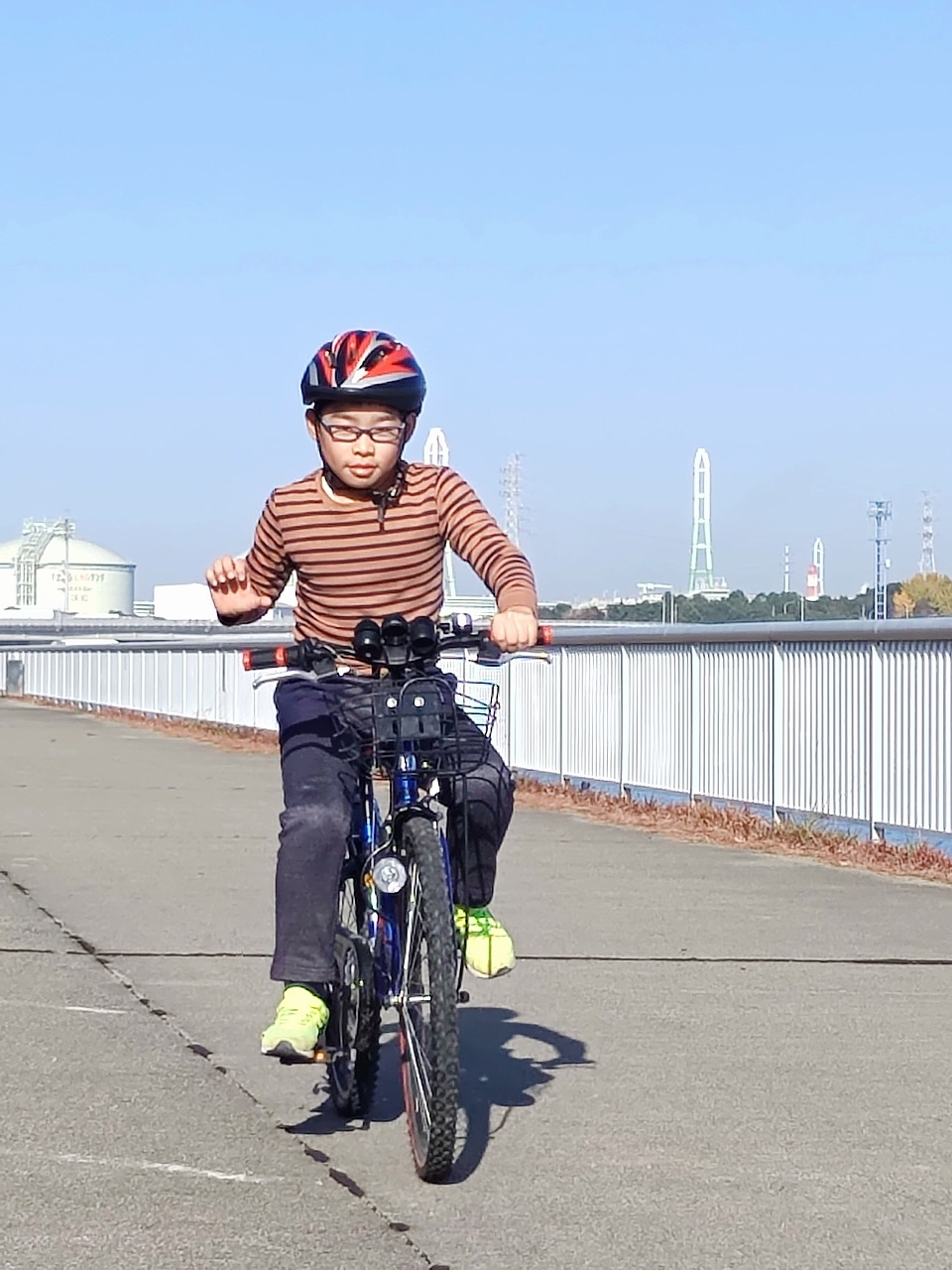 自転車　知多市新舞子